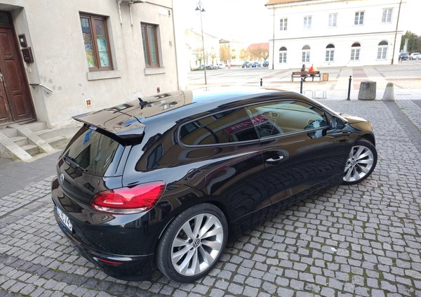 Volkswagen Scirocco cena 38999 przebieg: 153000, rok produkcji 2010 z Łęczyca małe 277